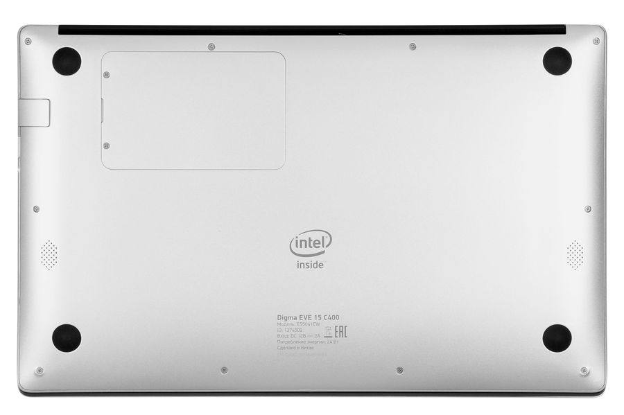 Ноутбук Digma EVE 15 C400 Celeron N3350/4Gb/SSD128Gb/Intel HD Graphics 500/15.5"/IPS/FHD (1920x1080)/Ubuntu/silver/WiFi/BT/Cam/5000mAh ES5041EW ES5041EW