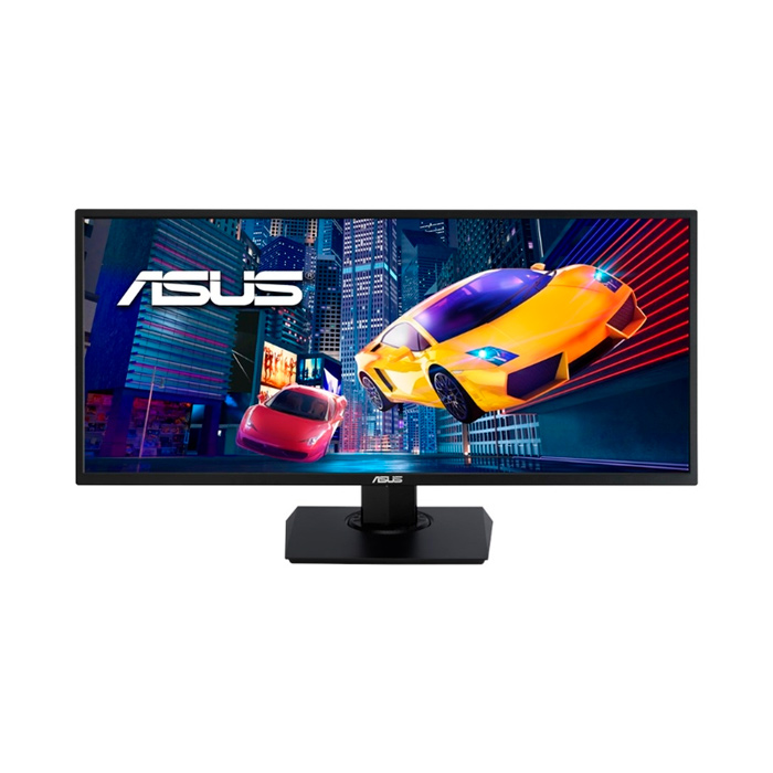 Монитор ASUS 34" VP348QGL VA LED 4K, ProGaming, 3440x1440, 4ms, 350cd/m2, 178°/178°, 3000:1, HDMI*2, DP, 75Hz, HDR-10, FreeSync, GamePlus Tec., колонк 90LM04QI-B01170 90LM04QI-B01170