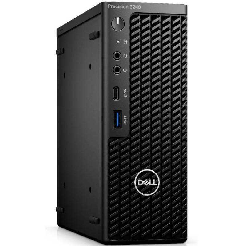 Персональный компьютер Dell Precision T3240 Intel Core i7 10700(2.9Ghz)/8GB/SSD 256GB/nVidia Quadro T600(4GB)/WiFi/BT/3y NBD/1.71kg/black/k+m/W10Pro/TPM 3240-8247 3240-8247