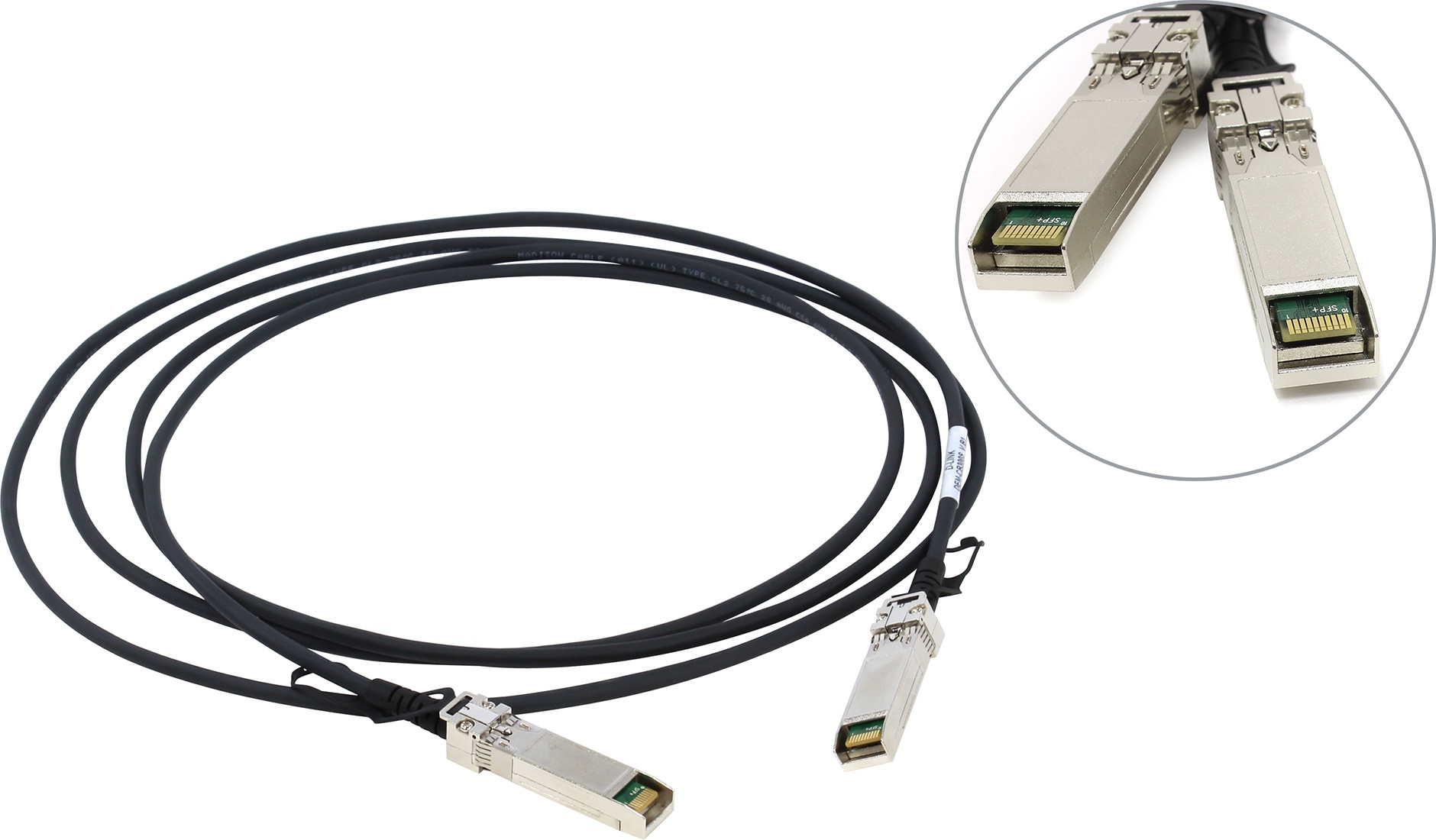 Кабель D-Link Direct Attach Cable 10GBase-X SFP+, 3m DEM-CB300S/D1A DEM-CB300S/D1A