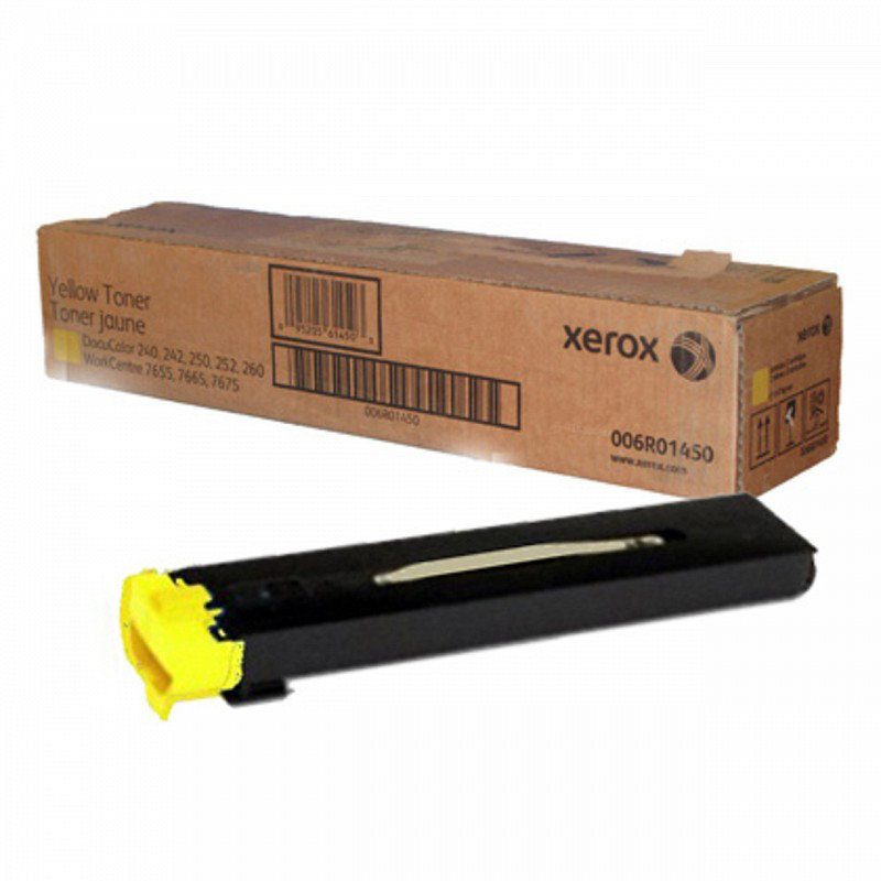 Тонер-картридж Xerox ЖЕЛТЫЙ DC250, 2x34K 006R01450 006R01450
