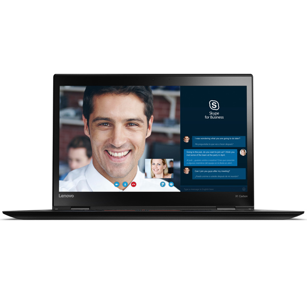Ноутбук Lenovo ThinkPad X1 Carbon 4  black 14" FHD IPS i7-6500U/8Gb/256Gb SSD/noDVD/4G-LTE/W10 20FCS0W100