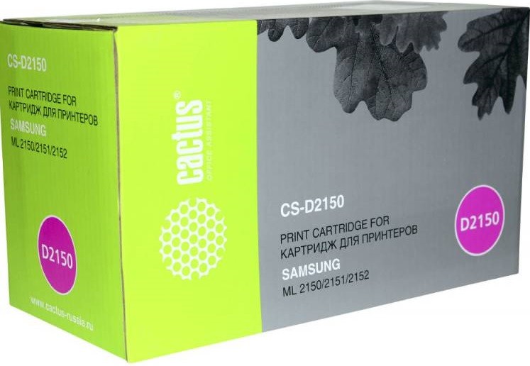 Тонер-картридж Cactus CS-D2150 черный для Samsung ML 2150/2151/2152 (8000стр.) CS-D2150 CS-D2150