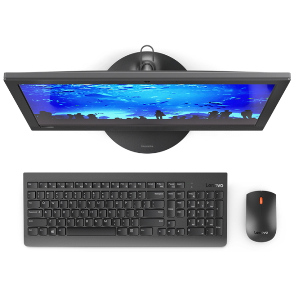 Моноблок Lenovo IdeaCentre 330-20AST 19.5" WXGA+ A6 9225 (2.6)/4Gb/1Tb 5.4k/R4/DVDRW/CR/Free DOS/GbitEth/WiFi/BT/45W/клавиатура/мышь/Cam/черный 1440x900 F0D8005NRK F0D8005NRK