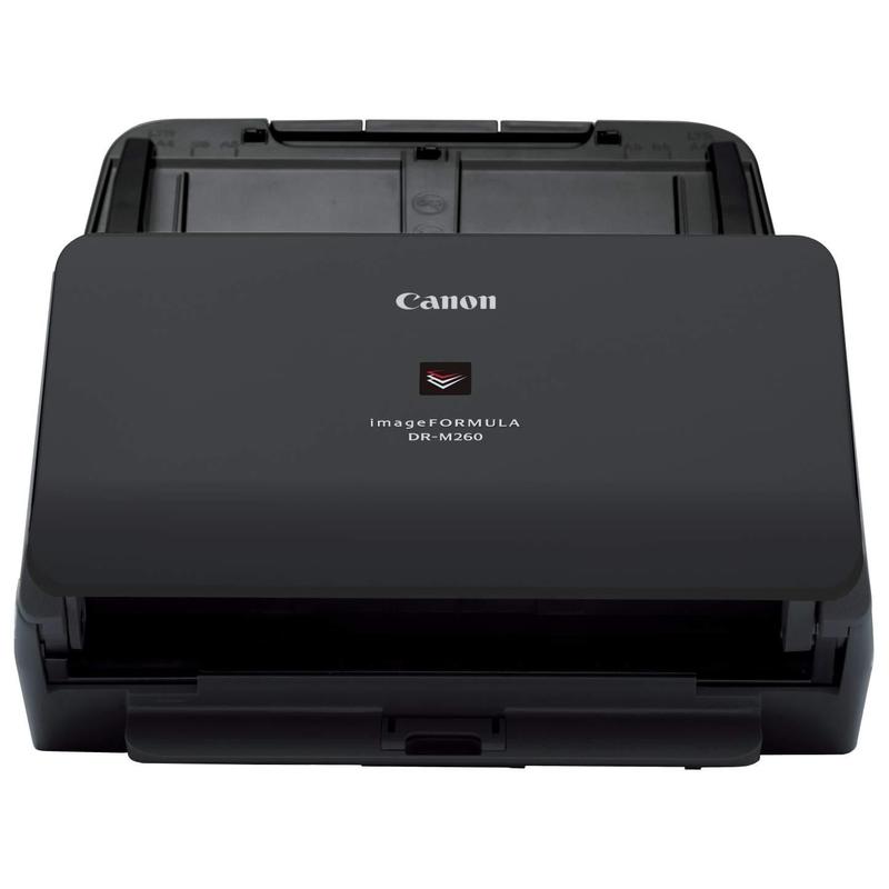 Сканер Canon DR-M260 А4, АПД 80 листов, 60 стр/мин, ежедневный объем - 7500 листов, USB 3.1, ЖК-панель, 2405C003 2405C003