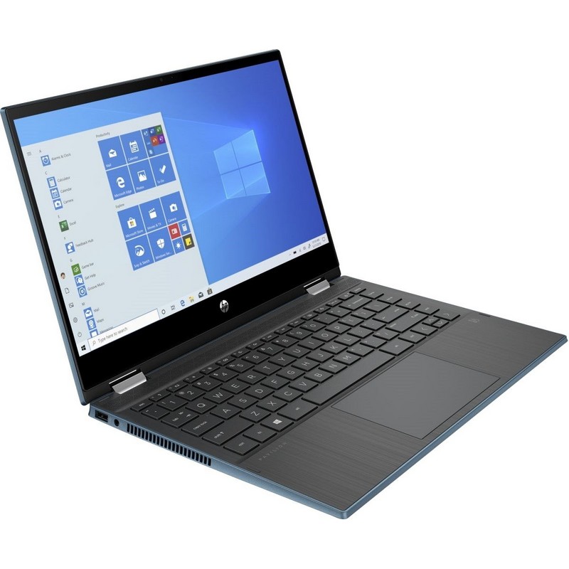 Ноутбук-трансформер HP Pavilion x360 14-dw1007ur Core i5 1135G7/8Gb/SSD256Gb/Intel Iris Xe graphics/14"/IPS/Touch/FHD (1920x1080)/Windows 10/green/WiFi/BT/Cam 2X2R4EA 2X2R4EA