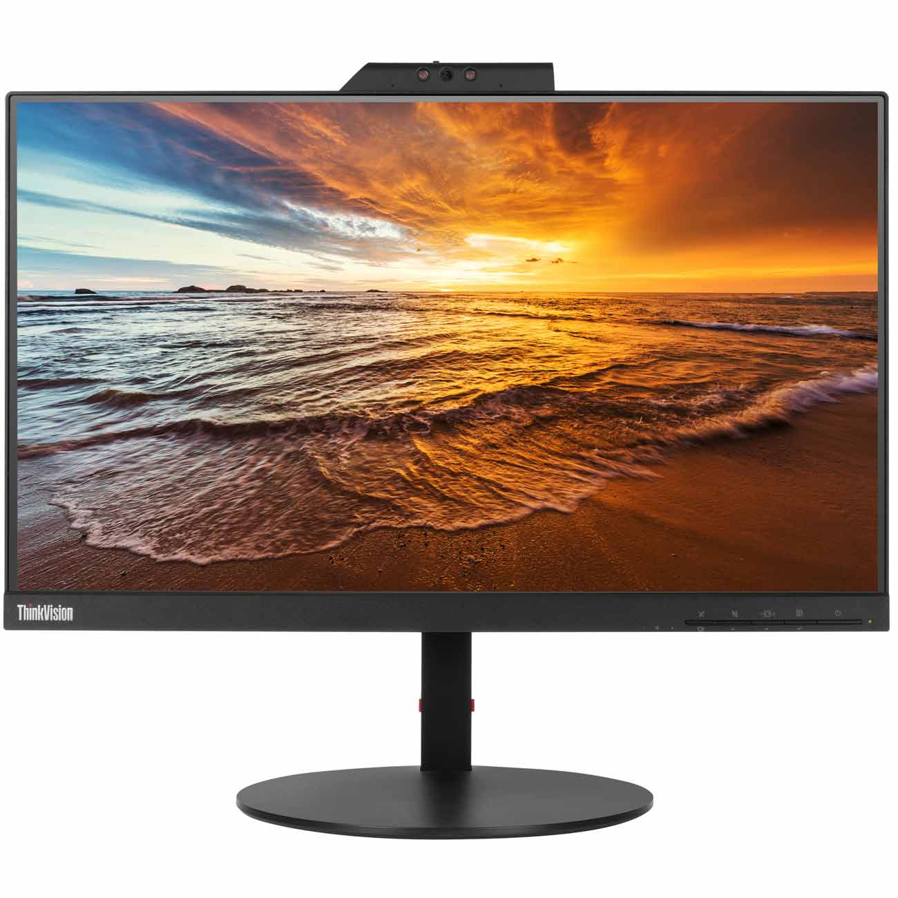 Монитор Lenovo 21.5" ThinkVision T22v-10  черный IPS 6ms 16:9 HDMI M/M матовая HAS Pivot 1000:1 250cd 178гр/178гр 1920x1080 D-Sub DisplayPort USB 4.61кг 61BBMAT6EU 61BBMAT6EU