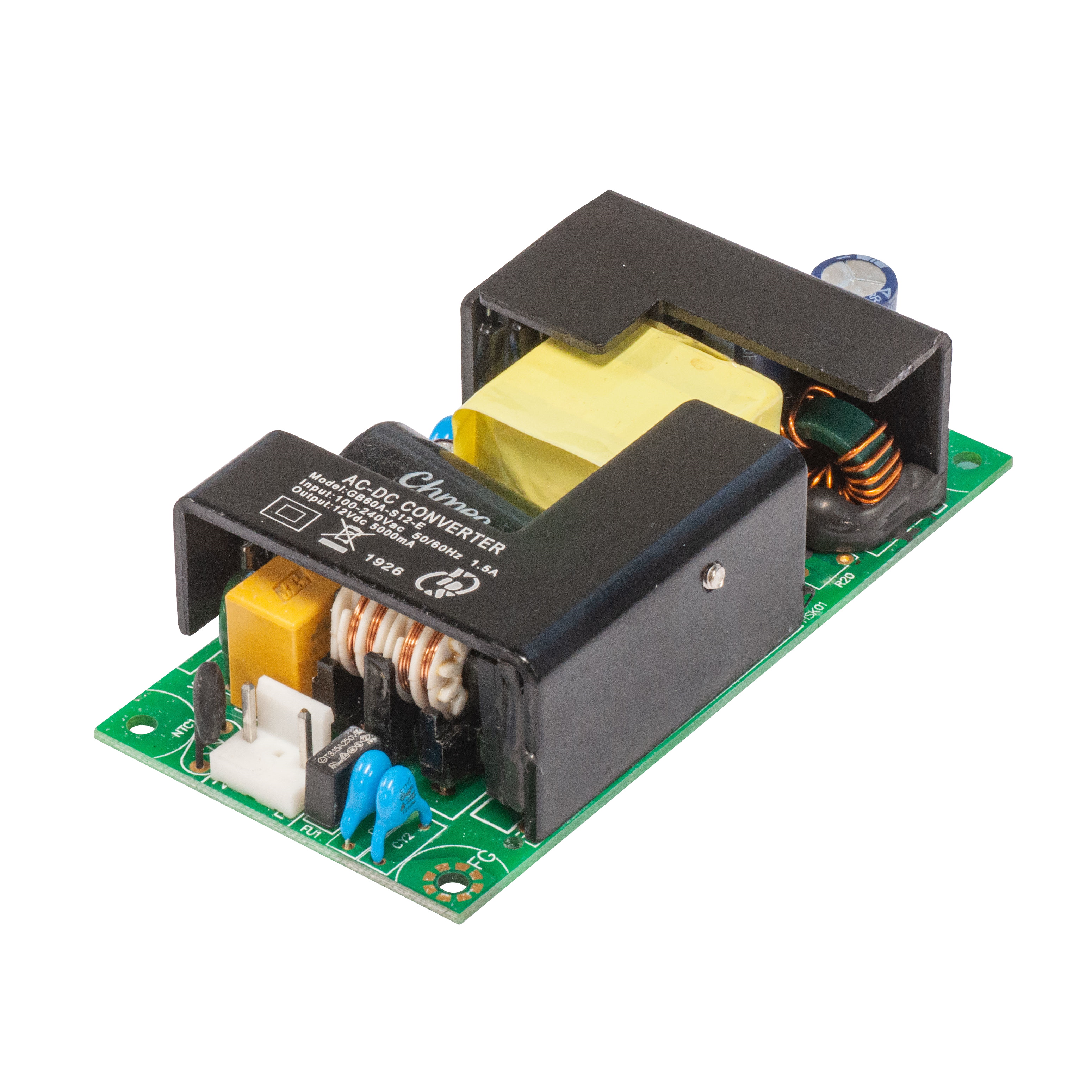 Блок питания Mikrotik 12v 5A internal power supply for CCR1016 r2 models GB60A-S12 GB60A-S12