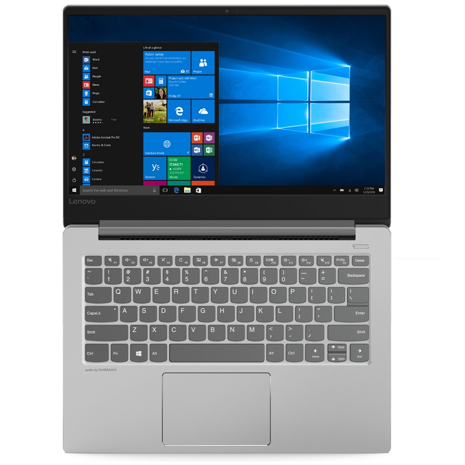 Ноутбук Lenovo IdeaPad 320S-13IKB, 13.3", IPS, Intel Core i5 8250U 1.6ГГц, 8Гб, 128Гб SSD, Intel UHD Graphics 620, Windows 10, серый  81AK001TRK 81AK001TRK