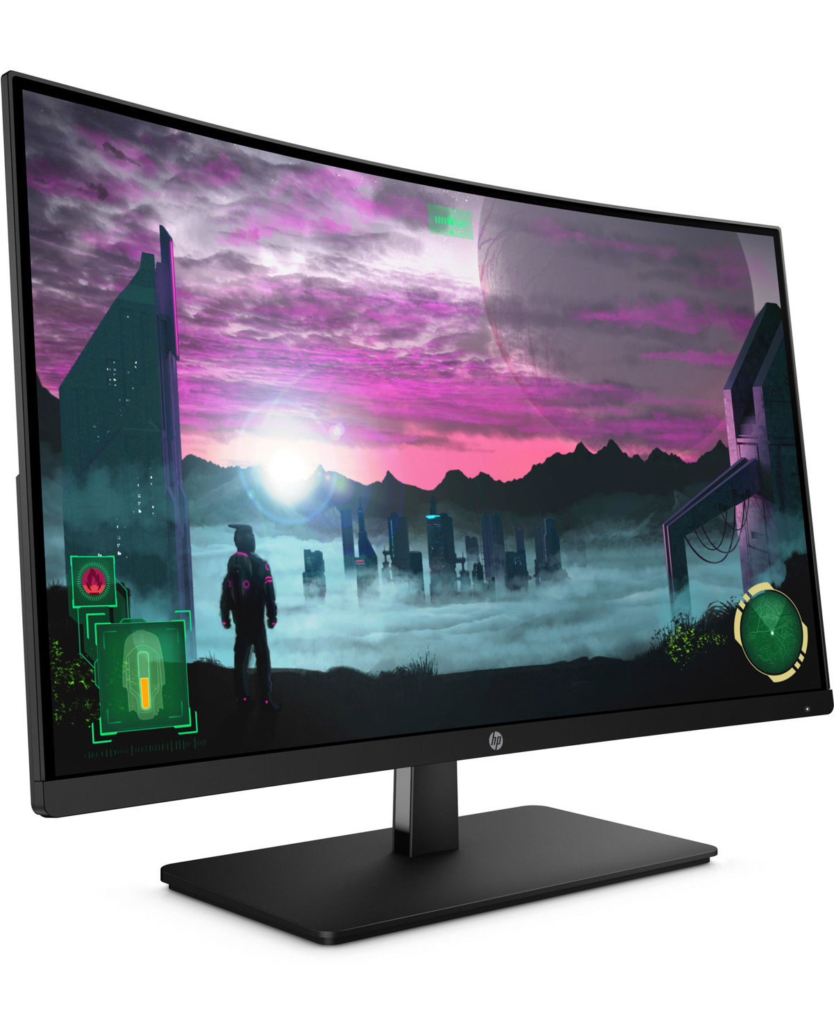 Монитор HP 27" черный VA LED 16:9 HDMI 1000:1 300cd 178гр/178гр 1920x1080 D-Sub 4.86кг 7MW42AA 7MW42AA