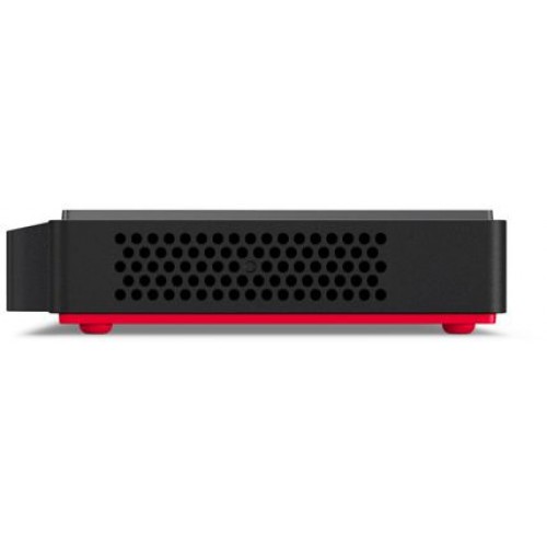 Персональный компьютер Lenovo ThinkCentre M90n-1 Nano i3 8145U (2.1)/8Gb/SSD128Gb/UHDG 620/Windows 10 Professional 64/GbitEth/WiFi/BT/65W/клавиатура/мышь/черный 11AD001TRU 11AD001TRU