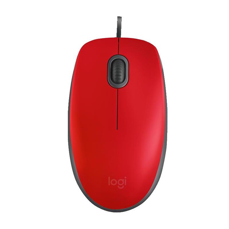 Мышь Logitech Mouse M110, USB, 1000dpi, Red 910-005489 910-005489