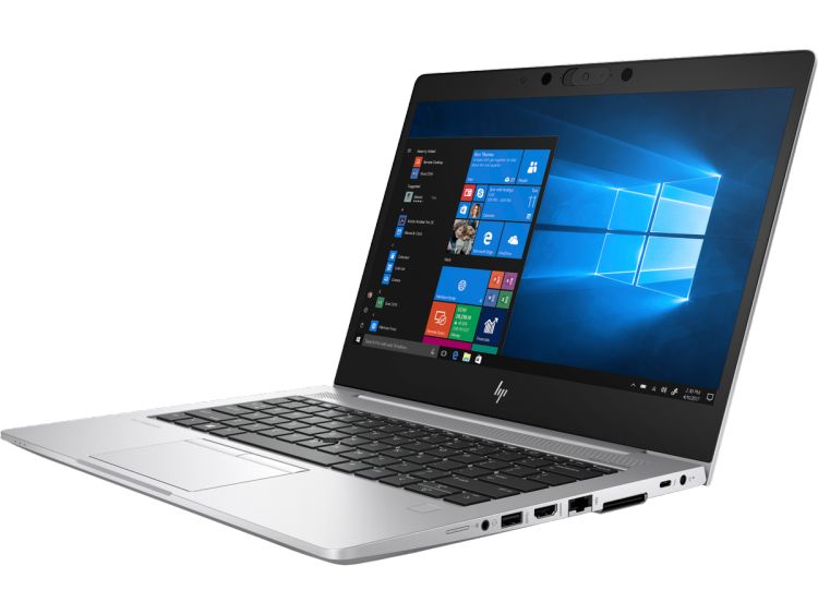 Ноутбук HP EliteBook 830 G6 Core i7-8565U 1.8GHz,13.3" FHD (1920x1080) IPS AG IR ALS,8Gb DDR4-2400(1),256Gb SSD,50Wh,FPS,1.3kg,3y,Silver,Win10Pro 6XD75EA 6XD75EA