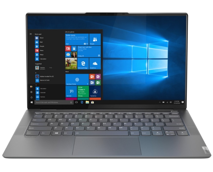 Ноутбук Lenovo Yoga S940-14IWL i7 1065G7/16Gb/SSD1Tb/Intel Iris Plus graphics/14"/IPS/Touch/FHD (1920x1080)/Windows 10/grey/WiFi/BT/Cam 81Q8002YRU 81Q8002YRU