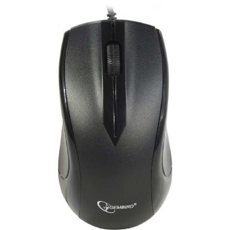 Мышь Gembird MUSOPTI9-905U, черный, USB, 1000DPI MUSOPTI9-905U