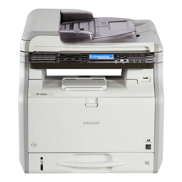 МФУ Ricoh SP 3600SF, светодиодный, A4, 30 стр/мин, 1200x1200 dpi, 512 Мб 3600SF