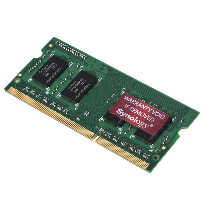 Модуль памяти Synology 4GВ DDR3L, SO-DIMM, 1866MHz, CL9 D3NS1866L-4G D3NS1866L-4G