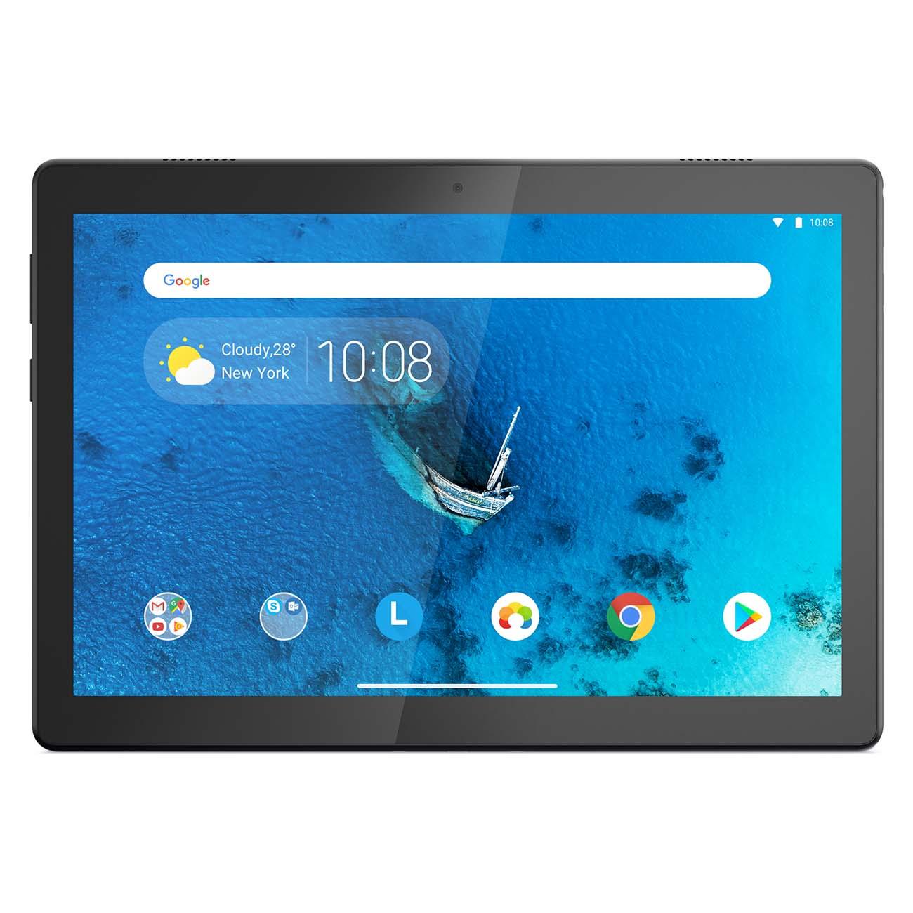 Планшетный компьютер Lenovo Tab M10 TB-X505F Snapdragon 429 2.0 4C/RAM2Gb/ROM16Gb 10.1" IPS 1280x800/Android 9.0/черный/5Mpix/2Mpix/BT/GPS/WiFi/Touch/microSD 256Gb/minUSB/4850mAh ZA4G0021RU ZA4G0021RU