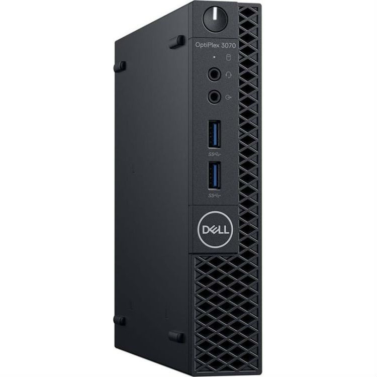 Персональный компьютер Dell Optiplex 3070 Intel Core i3 9100T, DDR4 8Гб, 256Гб(SSD), Intel UHD Graphics 630, Windows 10 Professional, черный 3070-4739 3070-4739