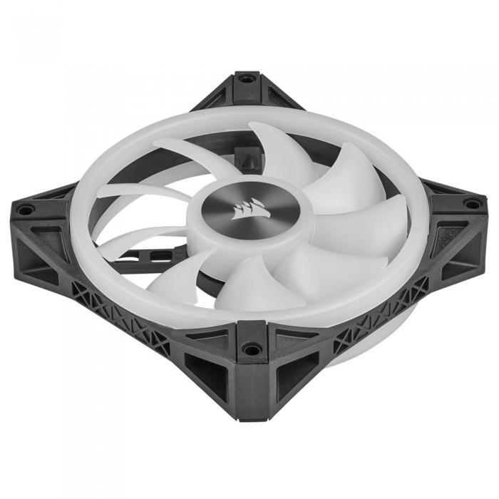 Вентилятор Corsair iCUE QL120 RGB  120mm PWM Triple Fan with Lighting Node CORE CO-9050098-WW CO-9050098-WW