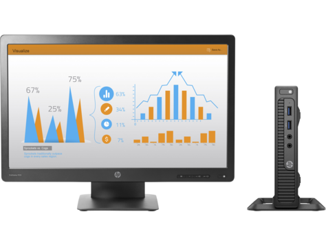 Комплект HP Bundles 260 G2.5 Intel Core i3 6100U(2.3Ghz)/4096Mb/500Gb/BT/WiFi/war 1y/W10Pro + HP ProDisplay P232 23" 2TP22EA 2TP22EA