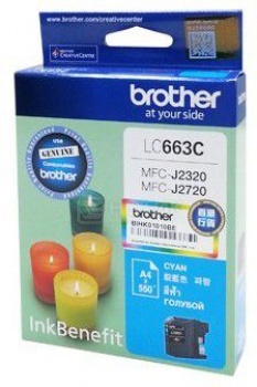 Картридж Brother LC-663C для MFCJ2320/2720,600стр, Голубой (LC-663C) LC-663C #2