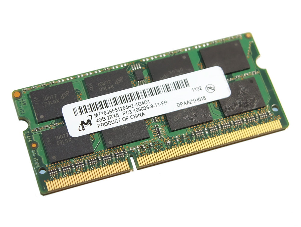 Оперативная память Lenovo 4GB PC3-12800 DDR3L-1600MHz SODIMM Memory 03X6656 03X6656