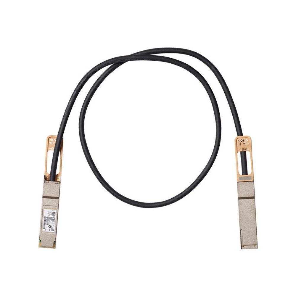 Кабель Cisco QSFP-100G-CU2M 100G QSFP28 2M DAC Twinax QSFP-100G-CU2M QSFP-100G-CU2M