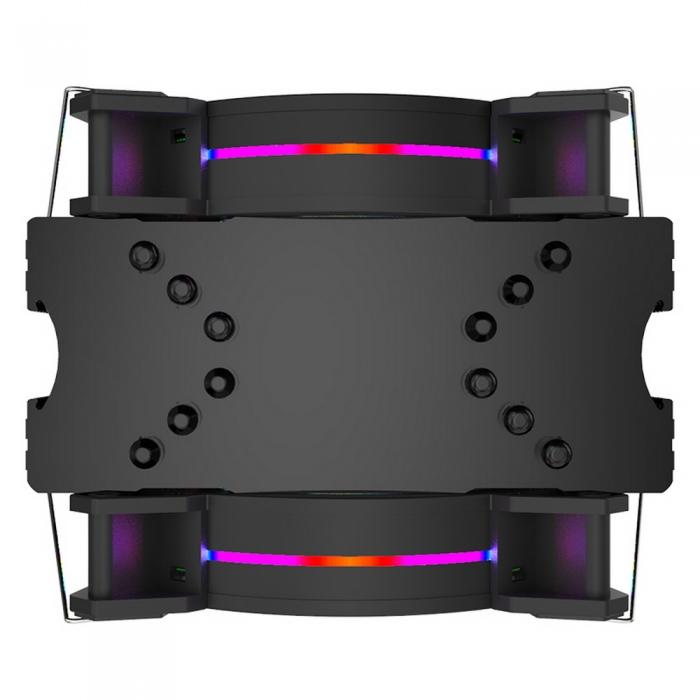 Вентилятор ALSEYE Universal, TDP 200W, Heat Pipe:O6mm?6pcs, 800~2000RPM, 11.6-35.3dB(A), RGB, RTL H120D H120D