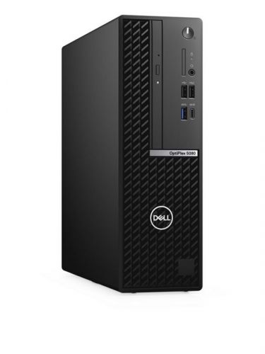 Компьютер Dell Optiplex 5080 SFF i7 10700 (2.9)/8Gb/SSD512Gb/UHDG 630/DVDRW/Windows 10 Professional/GbitEth/200W/клавиатура/мышь/черный 5080-6802 5080-6802