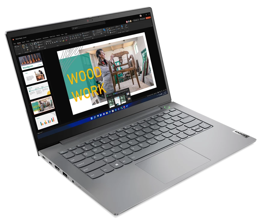 Ноутбук Lenovo 14.0'' ThinkBook 14 G4 IAP  FHD(1920x1080) IPS/Intel Core i5-1235U 1.30GHz (Up to 4.40GHz) Deca/16GB/512GB SSD/Integrated/WiFi/BT5.1/FHD Web Camera/4in1/RJ45/45Wh/6.0h/1,4 kg/DOS/1Y/GREY 21DH00GFRU 21DH00GFRU #9