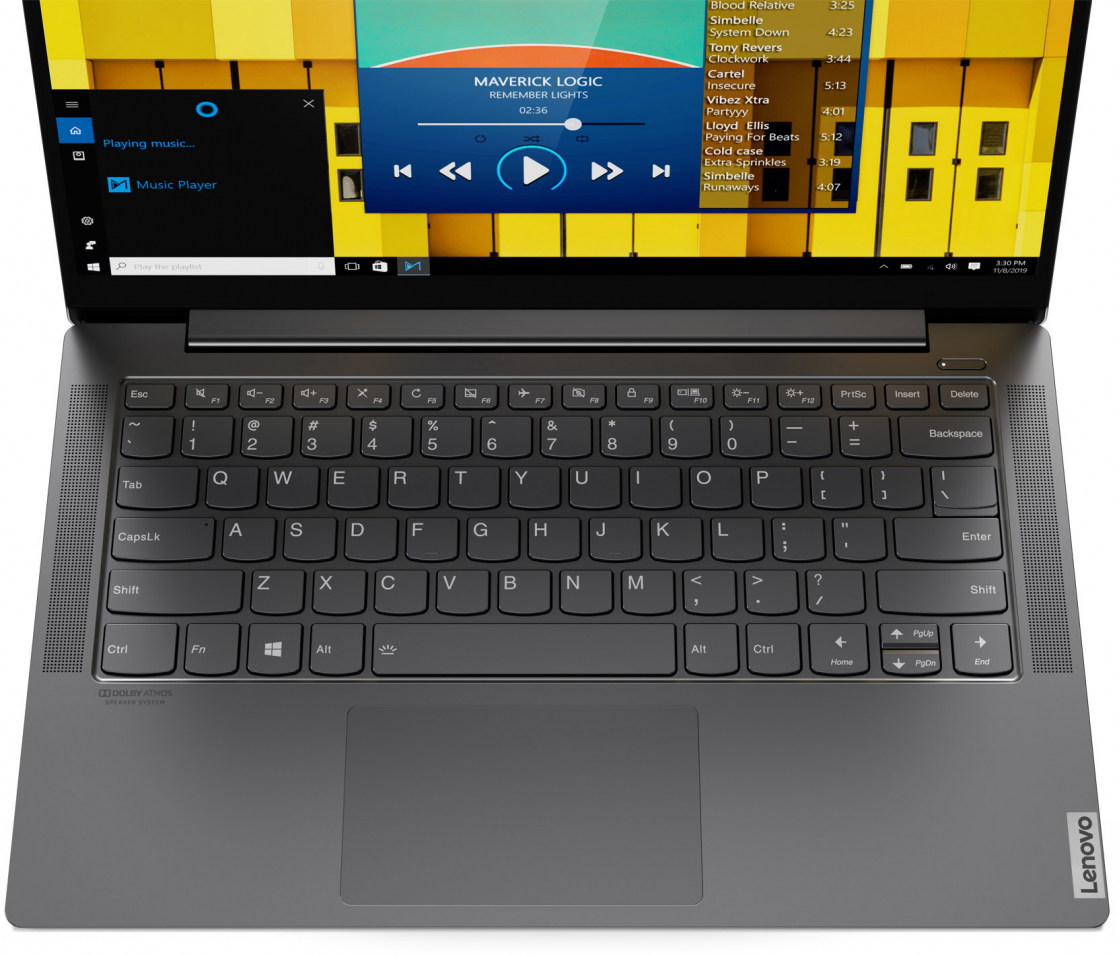 Ноутбук Lenovo Yoga S740-14IIL i7 1065G7/16Gb/SSD1Tb/UMA/14"/UHD (3840x2160)/Windows 10/grey/WiFi/BT/Cam 81RS007ERU 81RS007ERU