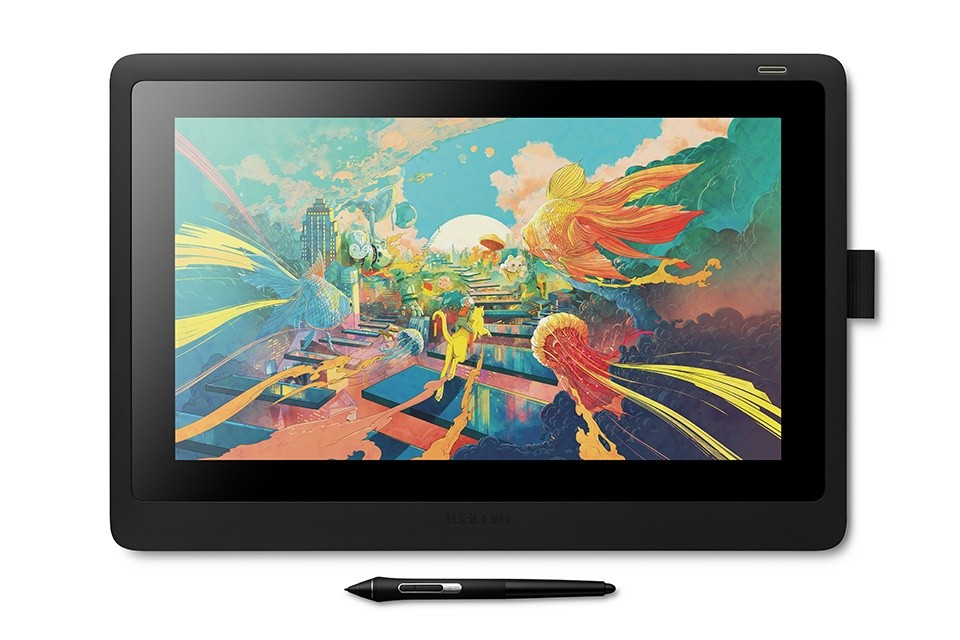 Графический планшет Wacom Cintiq LED USB черный DTK1660K0B DTK1660K0B #5