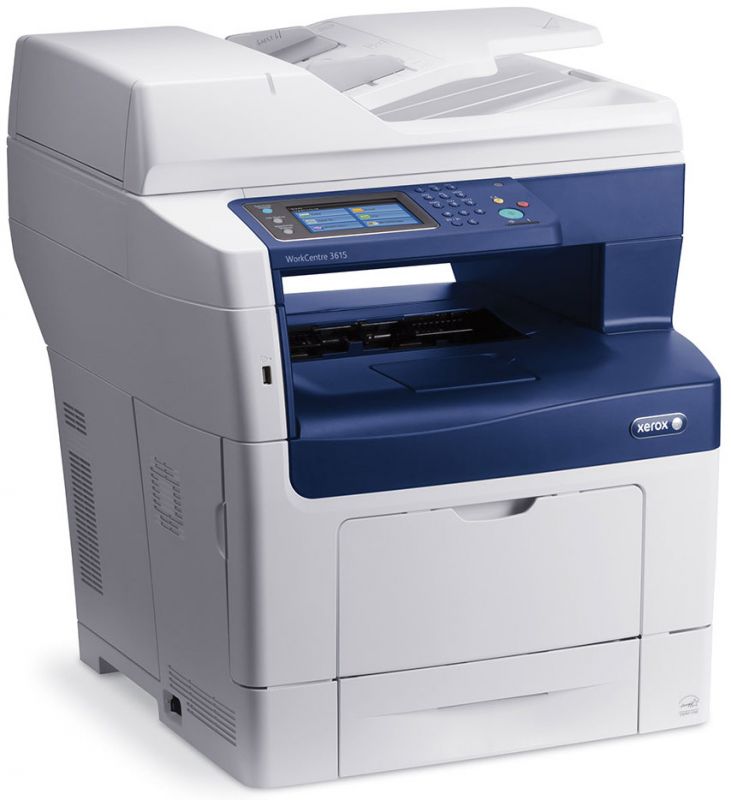 МФУ Xerox WorkCentre 3615DN A4, Laser, 45ppm, max 110K p/m, 1024MB, USB, Eth WC3615DN# WC3615DN#