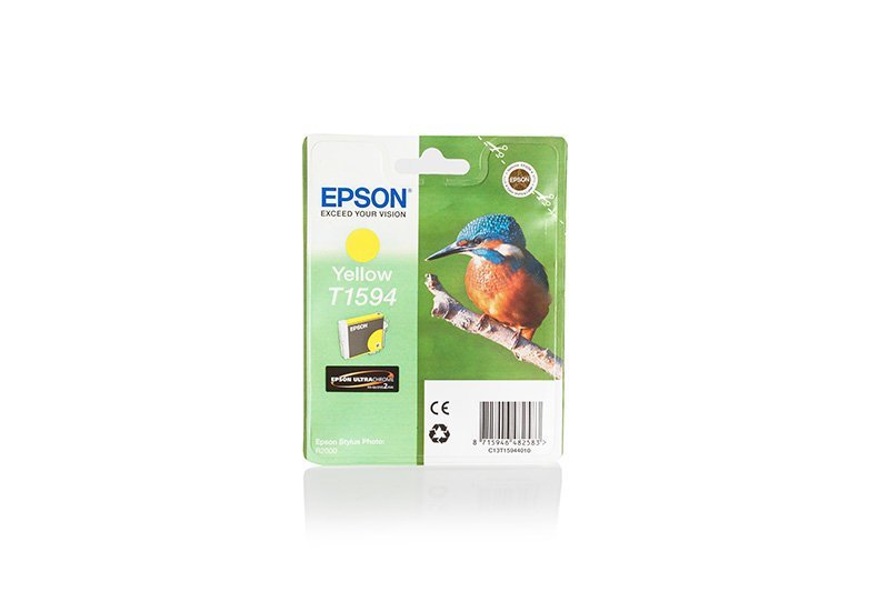 Картридж струйный Epson C13T15944010 for T1594 для Stylus Photo R2000 (yellow) C13T15944010