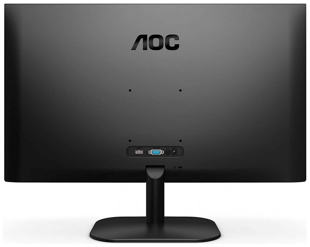 Монитор AOC 23.8" Value Line черный VA LED 16:9 HDMI матовая 250cd 178гр/178гр 1920x1080 D-Sub FHD 2.7кг 24B2XHM2/01 24B2XHM2/01