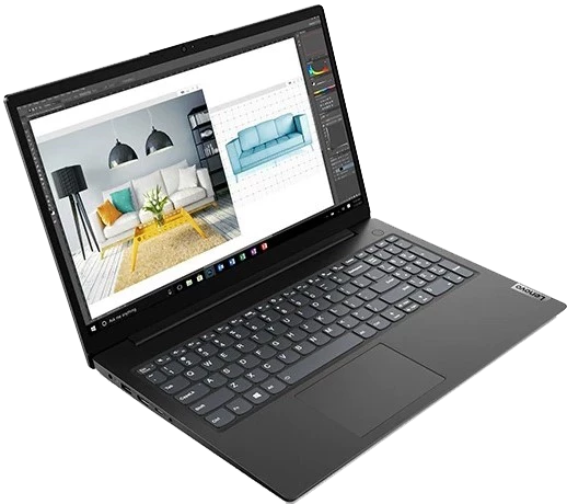 Ноутбук Lenovo  V15-ITL Core i3 1115G4 8Gb SSD256Gb Intel UHD Graphics 15.6" TN FHD (1920x1080) Free DOS black WiFi BT Cam 82KB0002RU 82KB0002RU #6