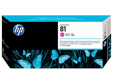 Картридж струйный HP №81 пурпурный печатающая головка для HP DJ 5XXX C4952A C4952A