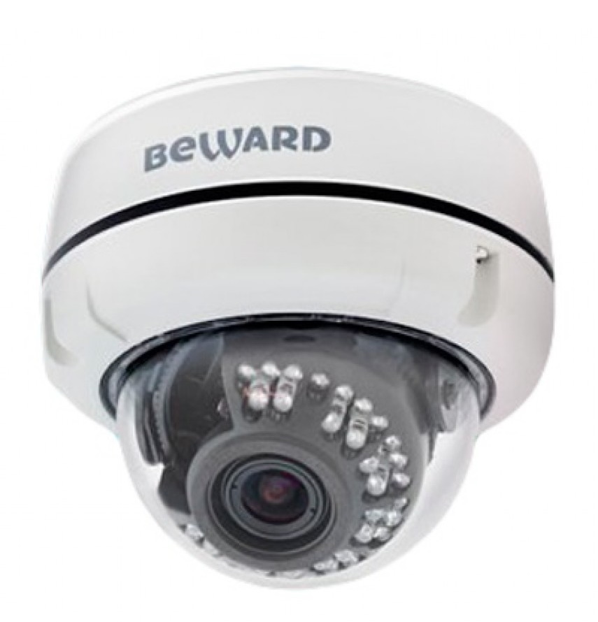 Камера Beward 1.3 Мп, 1/3'' КМОП SONY Exmor, 0.008 лк (день)/0.002 лк (ночь), DWDR, Н.264/MJPEG B1510DV B1510DV