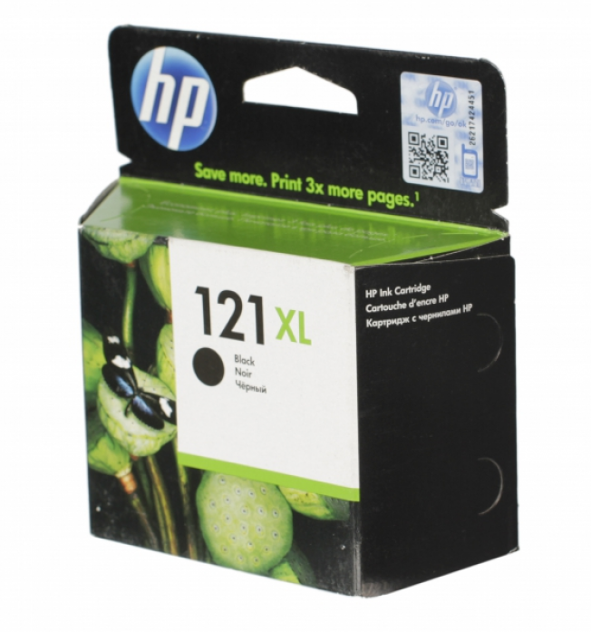 Картридж струйный HP №121XL черный для HP F4283/D2563 (600стр.) CC641HE CC641HE #1