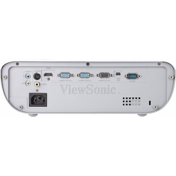 Проектор ViewSonic PJD5353LS DLP, XGA 1024x768, 3000Lm, 22000:1, 2*VGA, HDMI, mini-USB, 2W speaker, Short-throw, Lamp life 10000h, Noise 27dB (Eco), 2.2кг, White (PJD5353LS) PJD5353LS #4