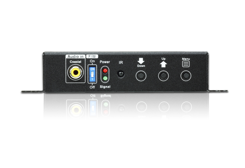 Конвертор ATEN VGA+AUDIO>HDMI, HD-DB15+MIM-JACK>HDMI, Female, Б.П. 5V, 1920x1200 DDC2B;1080р VC182-AT-G VC182-AT-G
