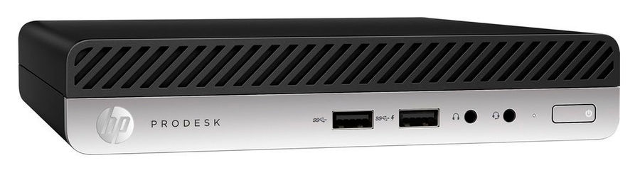 Компьютер HP ProDesk 405 G4 Mini Ath Pro 200E (3.2)/8Gb/SSD256Gb/Vega 3/Free DOS/GbitEth/65W/клавиатура/мышь/черный  7PH01EA 7PH01EA