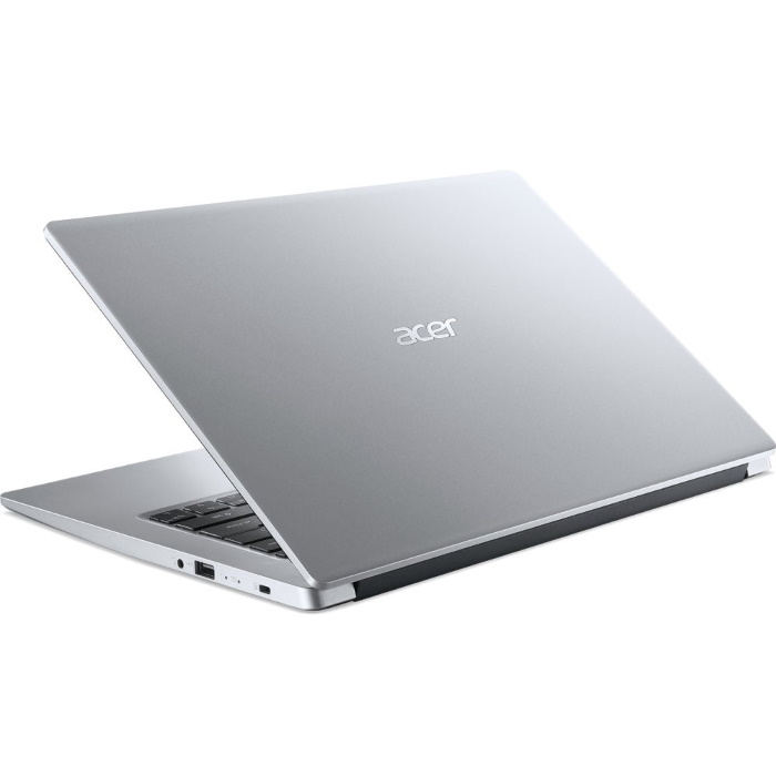 Ноутбук Acer Aspire 1 A114-33-C4BL Celeron N4500/4Gb/eMMC64Gb/Intel UHD Graphics/14"/FHD (1920x1080)/Windows 10/silver/WiFi/BT/Cam NX.A7VER.005 NX.A7VER.005