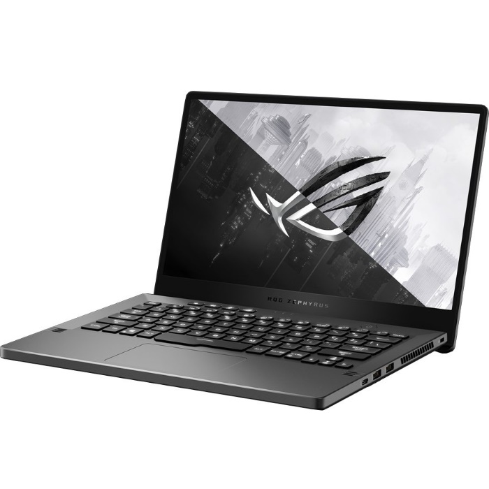 Ноутбук ASUS ROG GA401II-HE215T +bag 14"(1920x1080 (матовый, 120Hz) IPS)/AMD Ryzen 5 4600HS(3Ghz)/8192Mb/512SSDGb/noDVD/Ext:nVidia GeForce GTX1650Ti(4096Mb)/BT/WiFi/war 1y/1.6kg/Eclipse Gray/W10 90NR03J3-M05450 90NR03J3-M05450