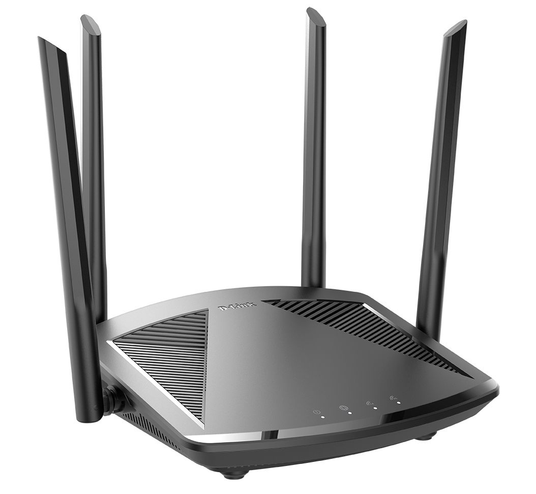 Роутер D-Link Wi-Fi AX1800, 3 LAN, 1000 Мбит/с, 802.11n, 802.11ac, 802.11ax, 1775 Мбит/с DIR-X1860/RU/R1A DIR-X1860/RU/R1A
