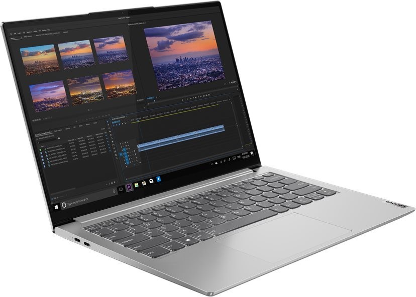 Ультрабук Lenovo Yoga S7 Pro 14ACH5 Ryzen 9 5900HX/16Gb/SSD1Tb/AMD Radeon/14"/IPS/2.8K (2880x1800)/Windows 10/silver/WiFi/BT/Cam 82MS0024RU 82MS0024RU