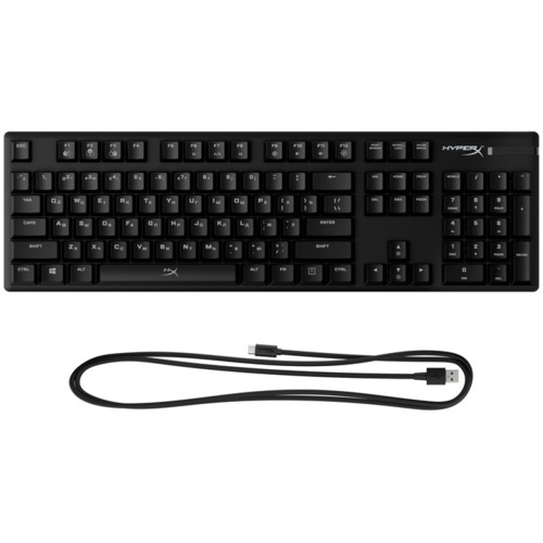 Клавиатура HyperX Alloy Origins USB черный HX-KB6RDX-RU HX-KB6RDX-RU