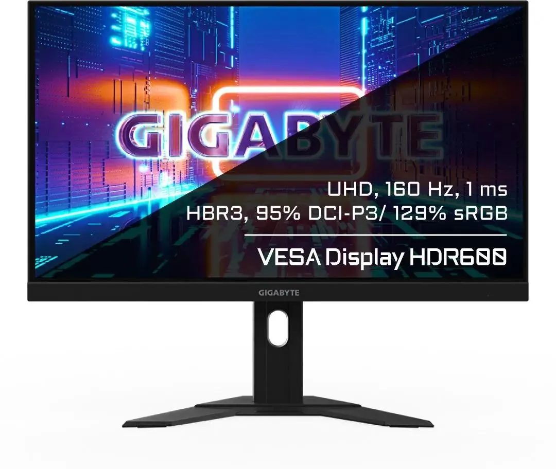 Монитор Gigabyte M27U 27" черный IPS LED 1ms 16:9 HDMI M/M матовая HAS 400cd 178гр/178гр 3840x2160 160Hz DP 4K USB 6.93кг 9DM27U-00-1ABEK 9DM27U-00-1ABEK