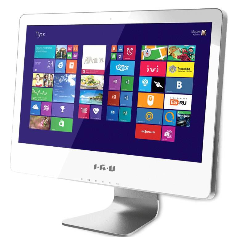 Моноблок IRU T2106 AIO 21.5" 1920x1080 P G3220 (3)/4Gb/500Gb/GT740 1Gb/DVDRW/CR/noOS/GbitEth/WiFi/13 T2106 AIO